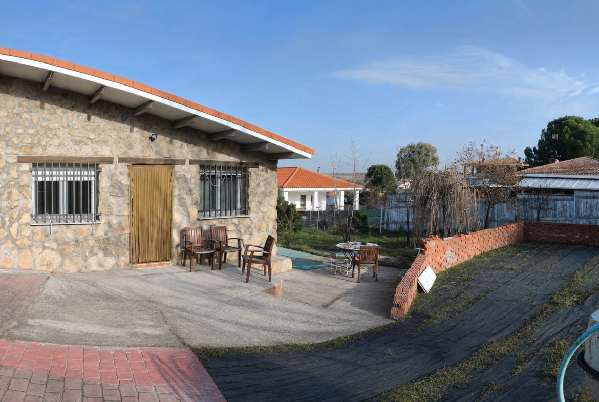 CHALET INDEPENDIENTE CON PARCELA DE 1885 M2 EN EL VISO DE SAN JUAN, TOLEDO