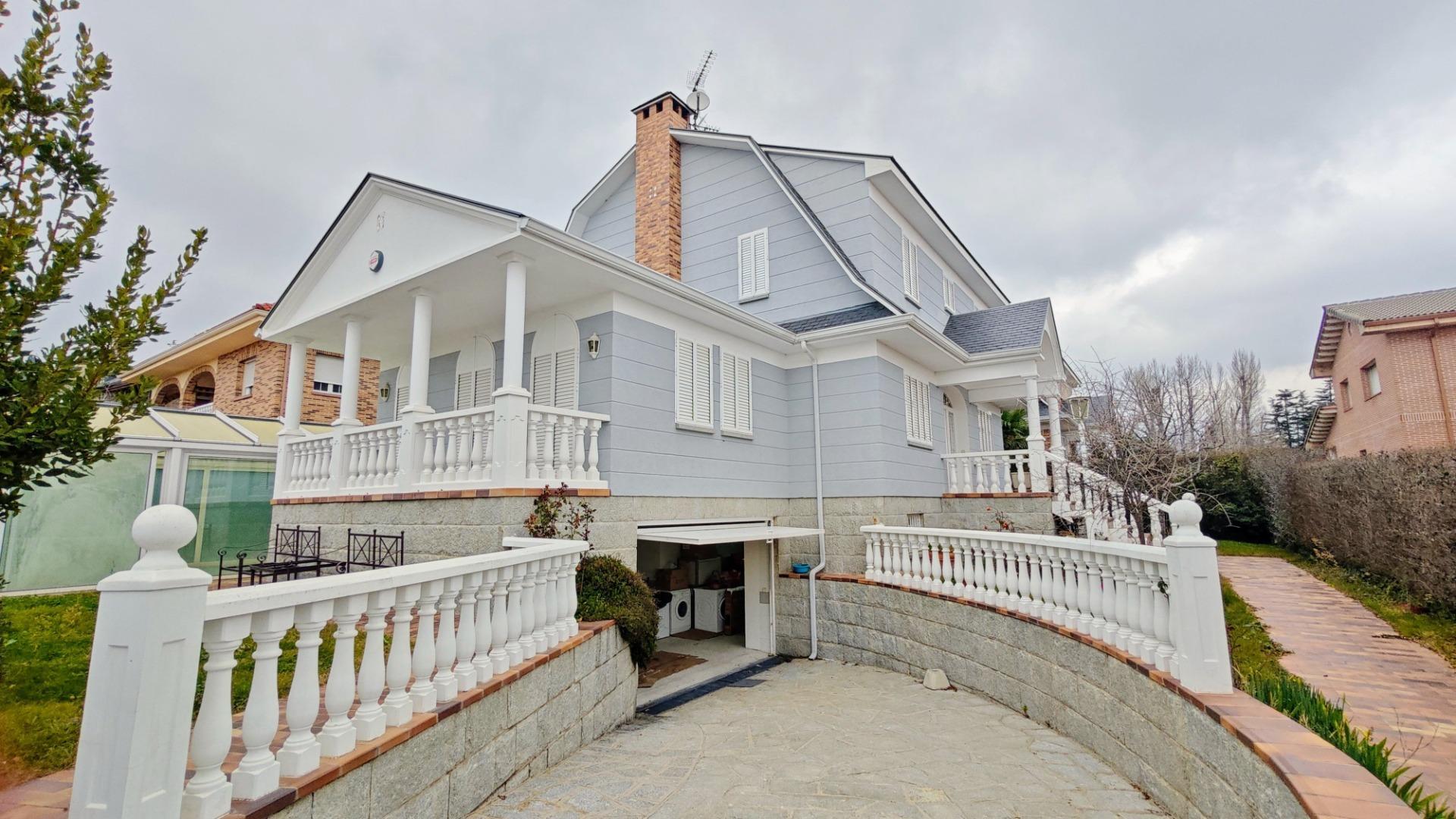 18-1 Preciosa casa de capricho en Guadarrama