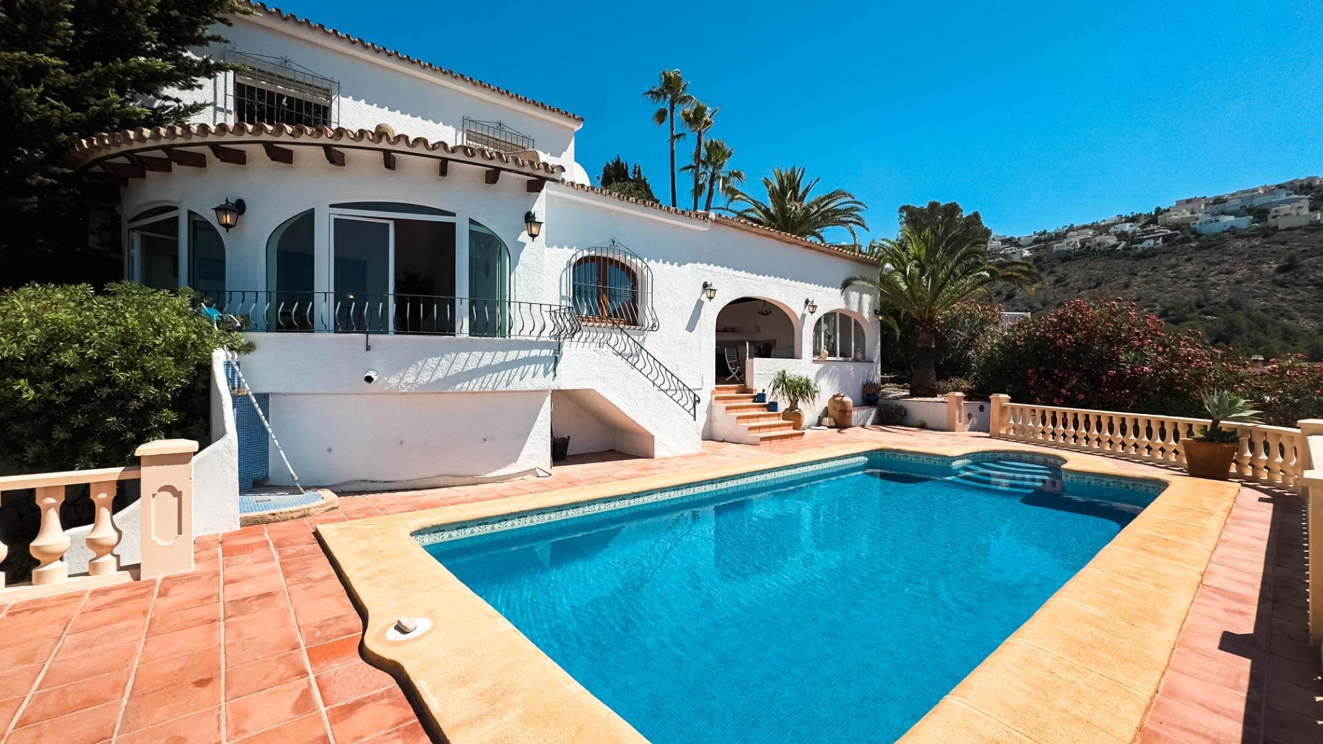 16-5 Exclusiva villa con vistas al mar y el piñon de Ifach MORAIRA – TEULADA, COSTA BLANCA