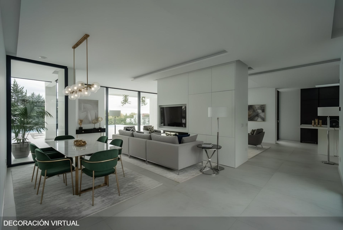 ^**^MAGNÍFICO CHALET INDEPENDIENTE DE LUJO EN LA ZONA MÁS EXCLUSIVA DE LAS ROZAS – CLUB DE GOLF^**^  Exclusiva vivienda de lujo totalmente a estrenar, situada en una de las zonas más prestigiosas