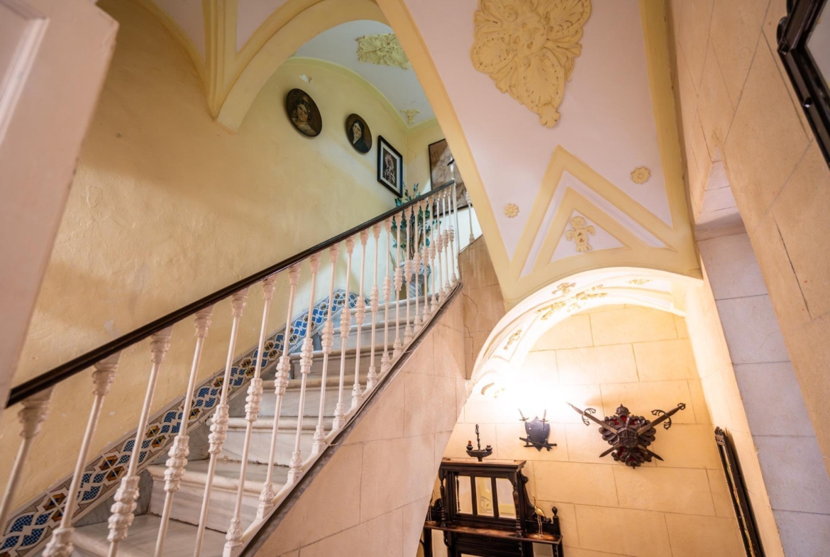 ^**^ESPECTACULAR CASA PALACIO HISTÓRICA EN EL CORAZÓN DE JEREZ^**^ En pleno corazón histórico de Jerez de la Frontera se presenta esta magnífica casa palacio levantada a finales del siglo XIX. Si