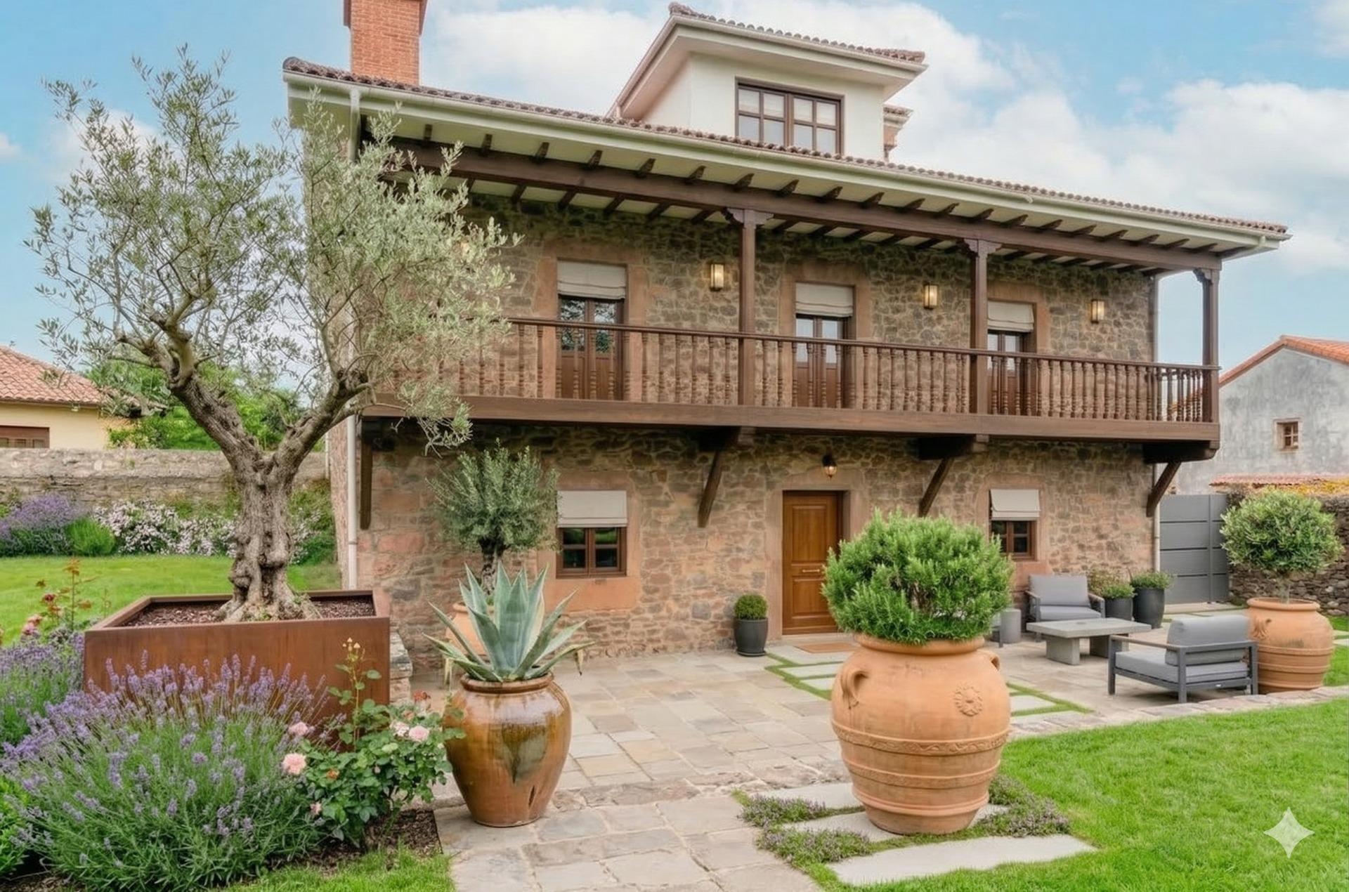 4-1 Título: Exclusiva Casona de Piedra con Finca Señorial a un paso de Salinas