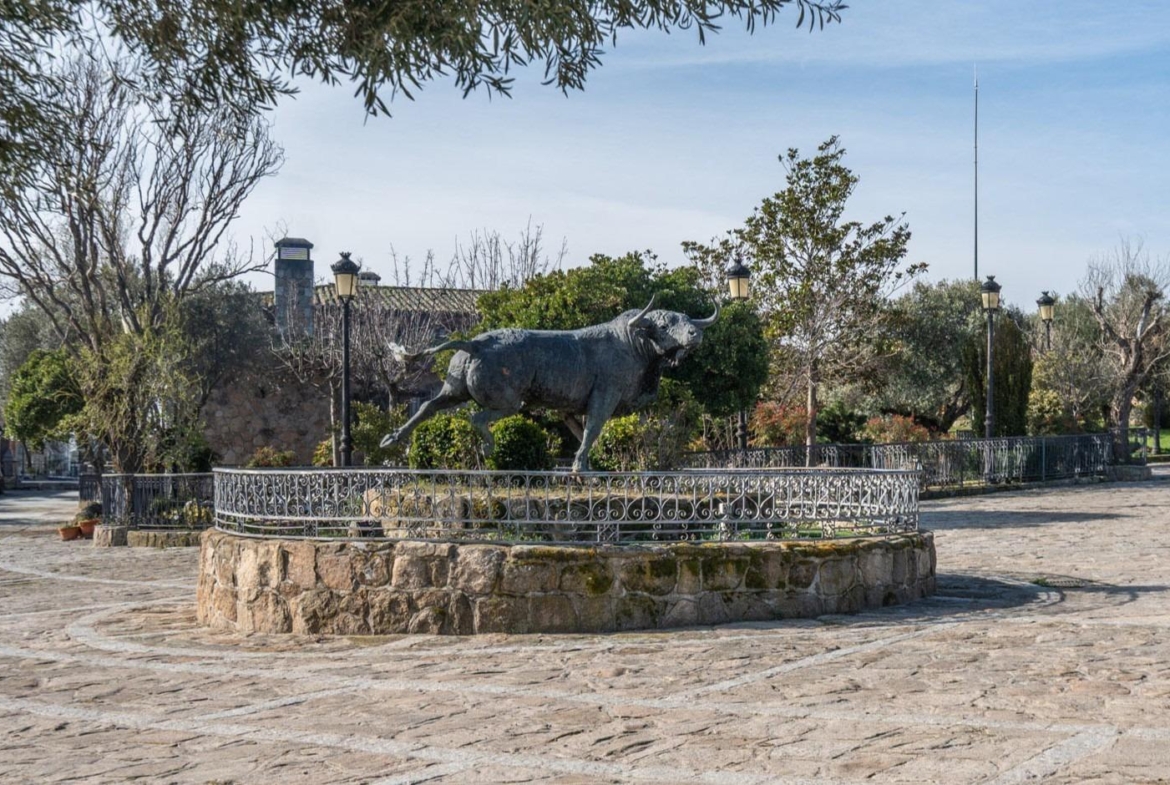FINCA GANADERA DE LUJO EN ROBLEDO DE CHAVELA CON PLAZA DE TOROS Y ESPACIOS PARA EVENTOS