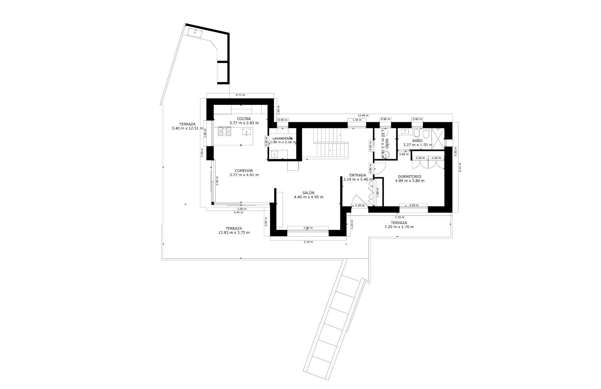 12-56 IMPRESIONANTE VIVIENDA DE DISEÑO CON PISCINA DE SAL Y ESPECTACULARES VISTAS