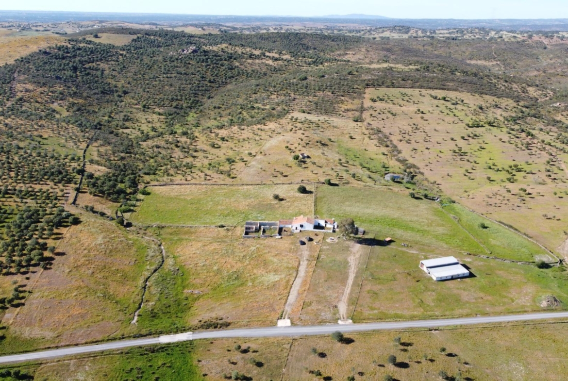 ESPECTACULAR FINCA DE 88HA DE PASTOS CON CORTIJO Y NAVES A 40 MIN DE LA COSTA