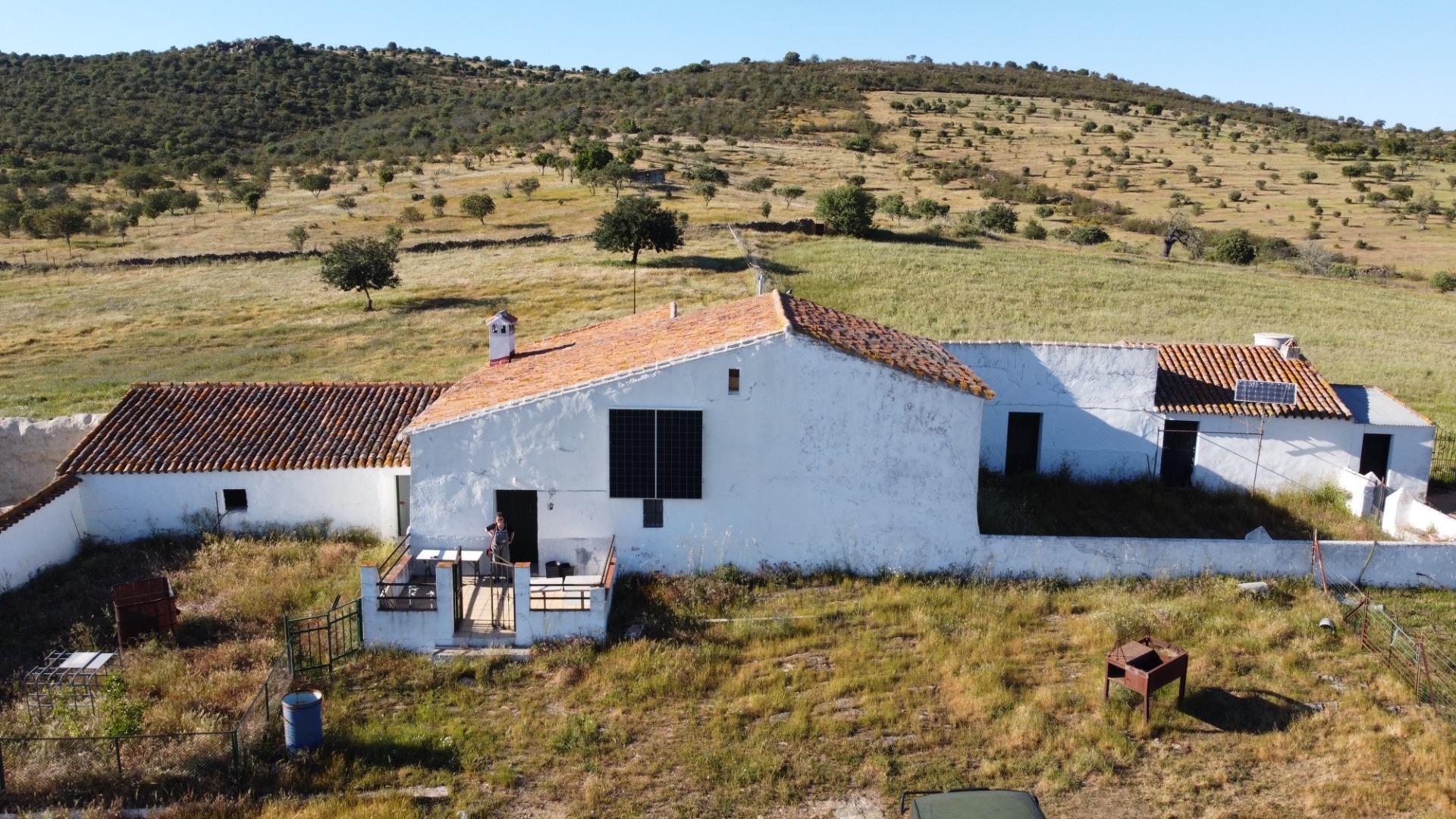 11-42 ESPECTACULAR FINCA DE 88HA DE PASTOS CON CORTIJO Y NAVES A 40 MIN DE LA COSTA