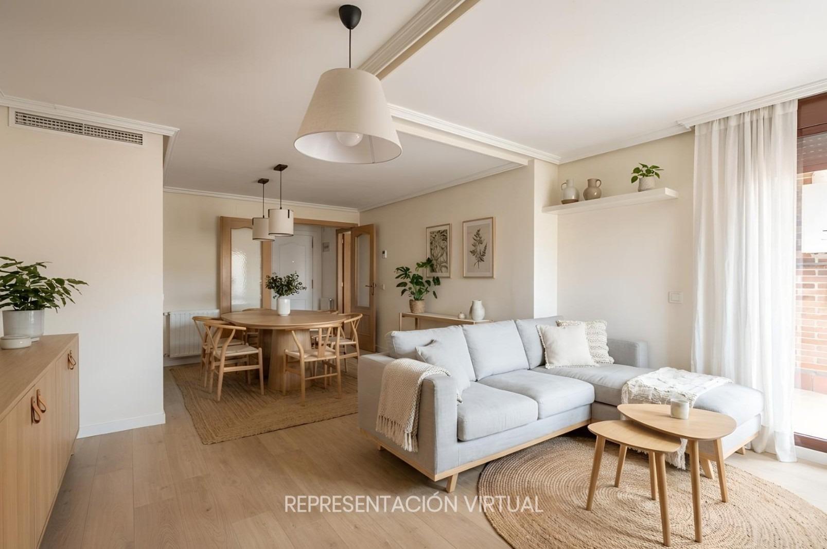 7-2 PISO EN VENTA EN PUNTA GALEA, LAS ROZAS – URBANIZACIÓN PRIVADA CON PISCINA, PISTA DE PÁDEL Y DOS PLAZAS DE GARAJE