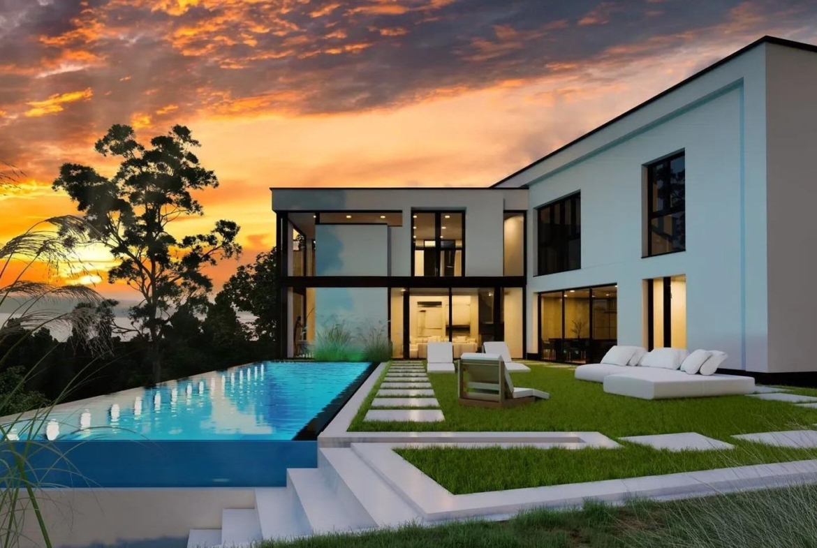 ESTRUCTURA FINALIZADA Y PARCELA PARA CHALET DE LUJO – CONTINÚA EL PROYECTO O ADÁPTALO A TU ESTILO