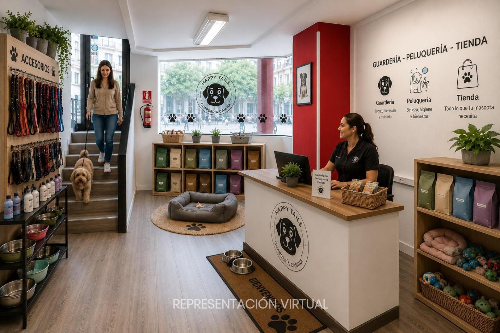 7-9 ^**^LOCAL EN ESQUINA CON GRAN VISIBILIDAD EN ZONA PRIME DE MADRID^**^ Se ofrece magnífico local comercial en una ubicación estratégica de Madrid, situado en esquina y con una extraordinaria visibil
