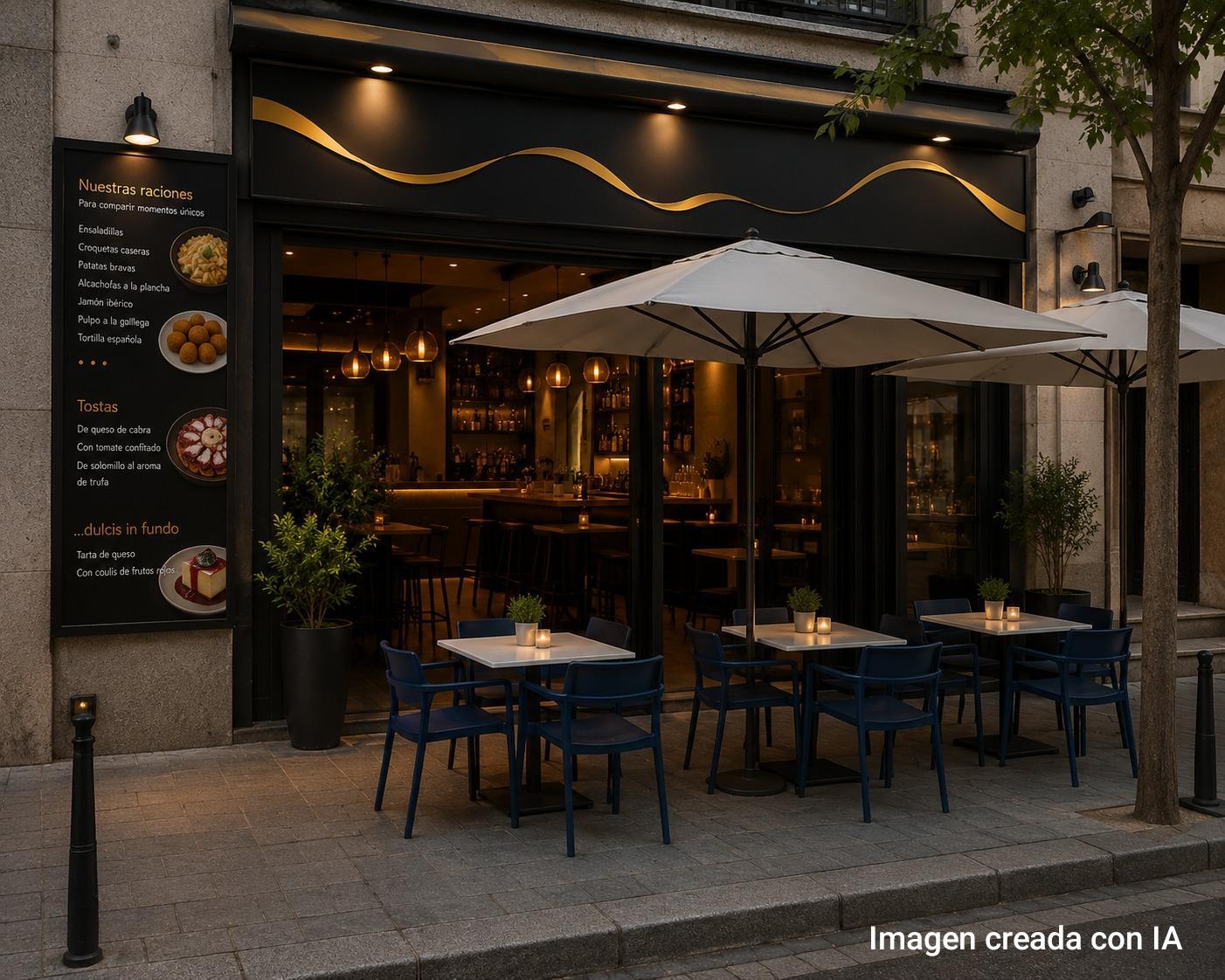 Traspaso de bar de tapas en calle comercial próximo a Juan Bravo – listo para entrar a trabajar