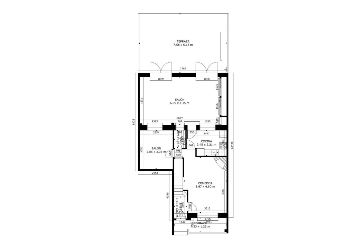 ESPECTACULAR CHALET PAREADO CON 5 DORMITORIOS, GRANDES TERRAZAS, GARAJE Y PISCINA EN URBANIZACIÓN