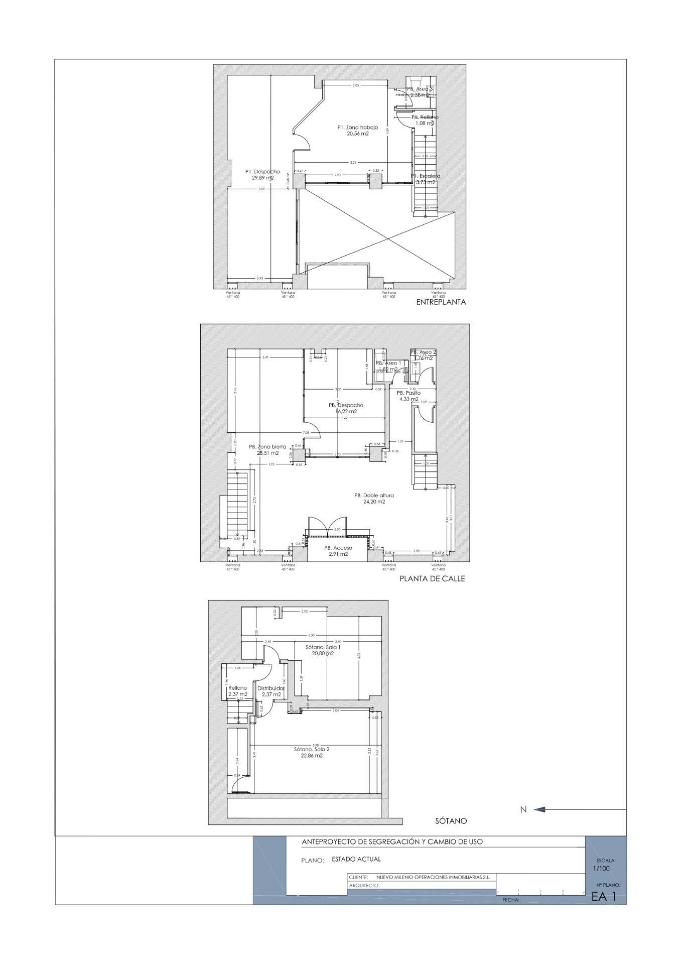 4-24 ¡Gran Oportunidad de Inversión en Bellas Vistas! Oficina Diáfana de 233 m² con Alto Potencial Residencial