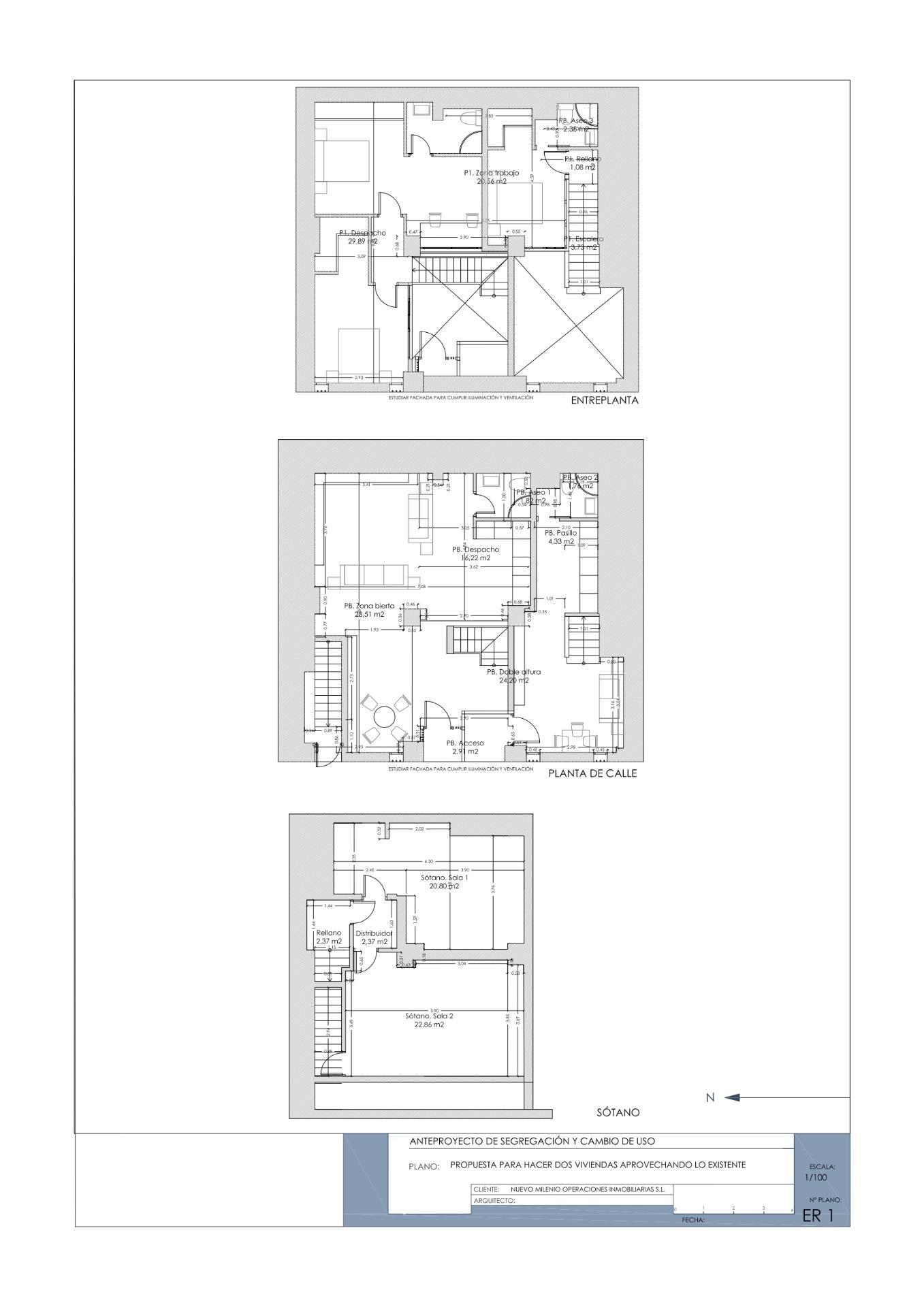 4-25 ¡Gran Oportunidad de Inversión en Bellas Vistas! Oficina Diáfana de 233 m² con Alto Potencial Residencial